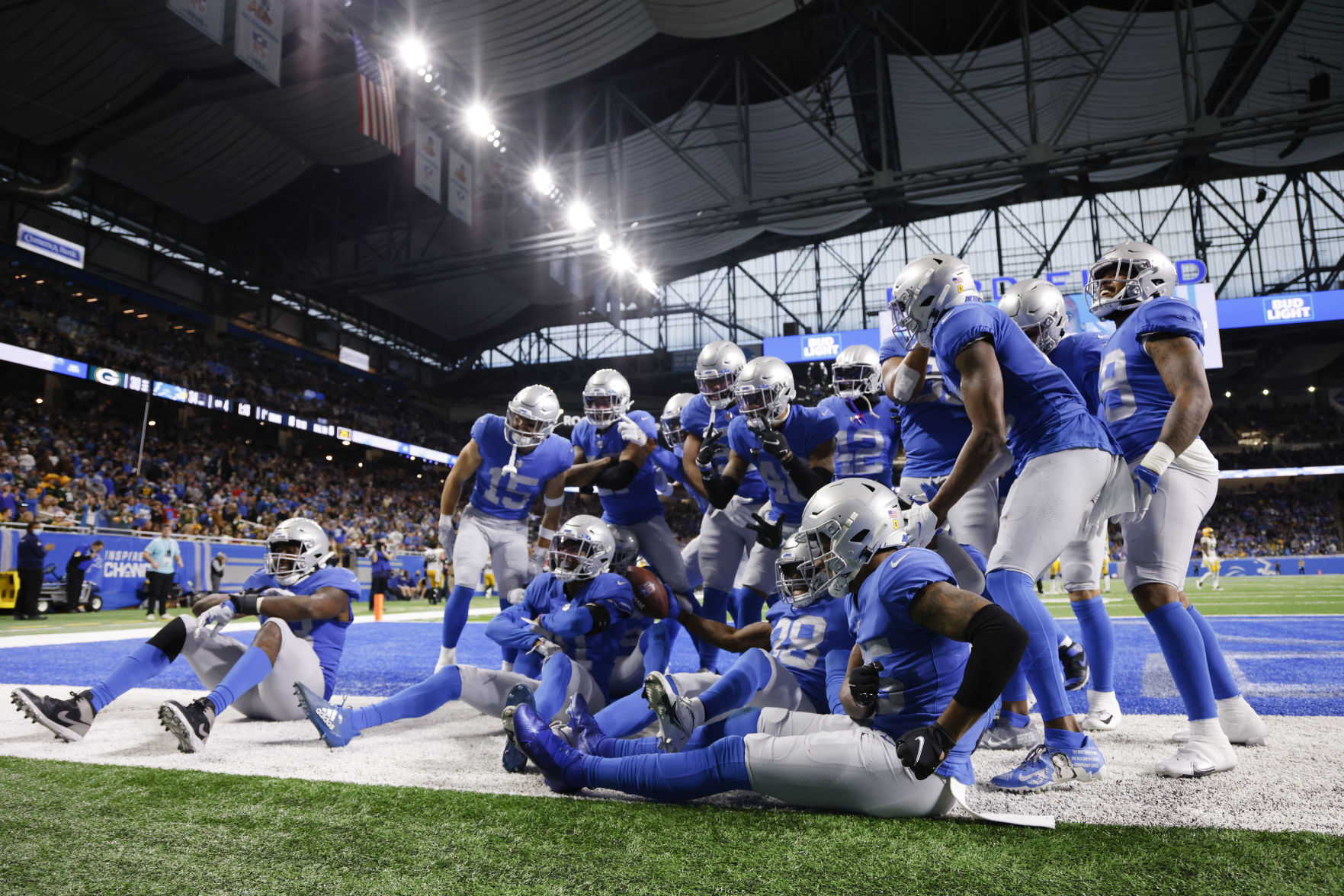 Packers Lions Football